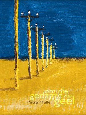cover image of Om die gedagte van geel